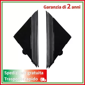 COPPIA MODANATURA MONTANTE ANTERIORE DX E SX 1SH17KX7AA PER FIAT 500 2012-2017 - Imagen 1 de 11