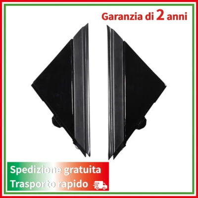 COPPIA MODANATURA MONTANTE ANTERIORE DX E SX 1SH17KX7AA PER FIAT 500 2012-2017 - Image 1 of 4