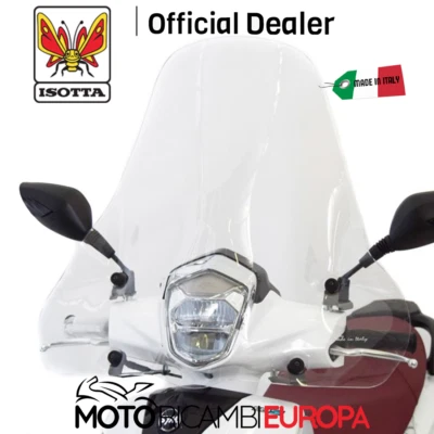 PARABREZZA CUPOLINO SYM SYMPHONY ST 125 2021 TRASPARENTE CON ATTACCHI - Immagine 1 di 4