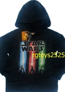 Star Wars Pullover Hoodie 4-5 XS 6-7 S 8 M 14-16 XL 18 XXL New Child Sweatshirt - Picture 1 of 1