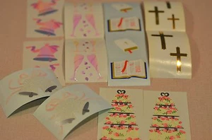 Mrs. Grossman Wedding and Religious Stickers You Choose - Picture 1 of 7