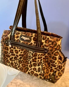 Tragetasche auf Rädern Leopard Tiermotiv Kathy Van Zeeland mit Laptopfach - Bild 1 von 16