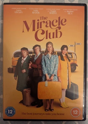 The Miracle Club DVD (2023) Laura Linney, Maggie Smith, Kathy Bates, Stephen Rea - Image 1 of 4