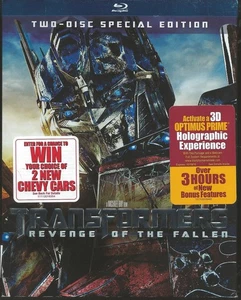 Transformers: Revenge Of The Fallen On Blu-Ray With Shia LaBeouf Movie Brand New - Imagen 1 de 3