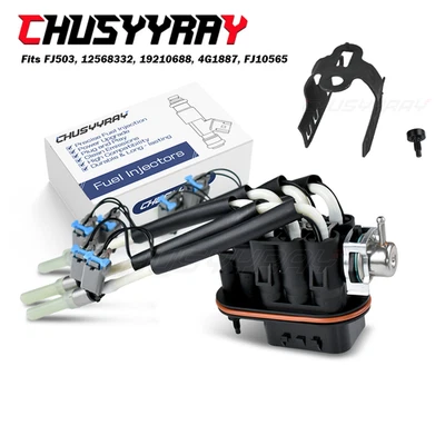 Inyector de combustible Firs 1996-2005 Chevy Chevrolet GMC V6 4,3 L FJ503 Spider 12568332 Foto 1 de 4