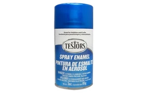 Testors Enamel Spray Paint 3oz Trans Blue - Picture 1 of 1