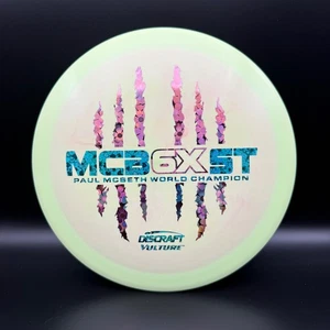 Vulture | 6x ESP Claw Paul McBeth | Limited Edition Discraft Fairway Driver Disc - Picture 1 of 3