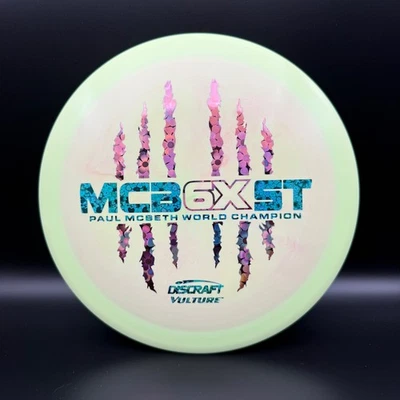 Vulture | 6x ESP Claw Paul McBeth | Limited Edition Discraft Fairway Driver Disc - Image 1 of 3