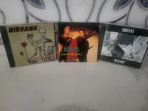 NIRVANA: Smells Like Teen Spirit, Incesticide, & Bleach - 3CD LOT! - Picture 1 of 10