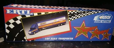 Vintage NIB 1993 ERTL 1/64 #29 Phil Parsons Matchbox Transporter  - Image 1 of 3