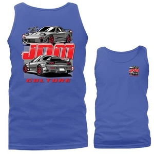 Camiseta sin mangas JDM Culture importada afinada personalizada para auto deportivo - Imagen 1 de 11