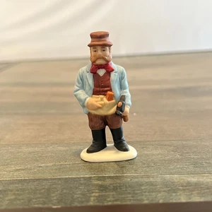 Vintage Lefton Colonial Village Figurine #10960 Carpenter 1996 - Picture 1 of 3