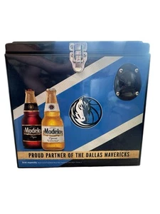 Dallas Mavericks Modelo Hardsided Cooler Bottle Opener Ice Chest Party Rare - Picture 1 of 7
