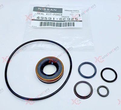 Kit de sello de bomba de dirección asistida original OEM Nissan Infiniti 49591-6C925 Q QX G FX + Foto 1 de 2