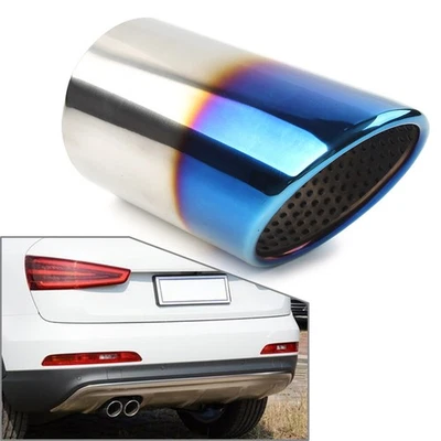 Car Stainless Steel Rear Exhaust Pipe Tail Muffler Tip For Audi Q3 2012-2021 - Image 1 of 4