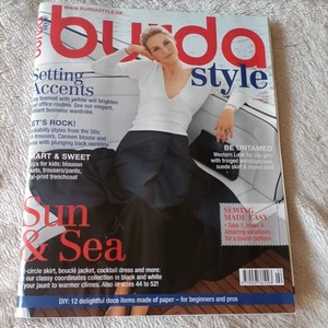 BURDA Style Magazine February 2010 Uncut Sewing Patterns Fashion Dressmaking B33 - Picture 1 of 5