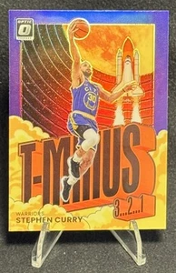 2021-22 Panini Donruss Optic T-Minus 3 2 1 Purple Prizm Stephen Steph Curry #12 - Bild 1 von 3
