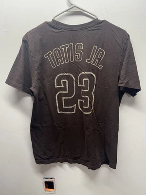 #E185 Men’s Nike Cotton Medium San Diego Padres Tatis Jr.  Shirt - Image 1 of 4