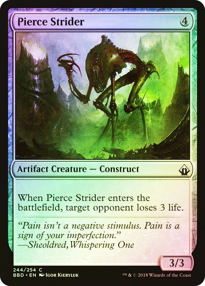 MTG FOIL Pierce Strider  - Battlebond #244 - Image 1 of 1