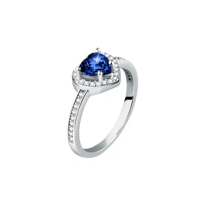 Anello MORELLATO donna Tesori Argento 925 / Cristallo blu - Immagine 1 di 4