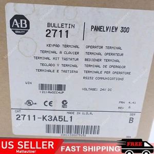 AB 2711-K3A5L1 2711K3A5L1 Rev A FRN 4.41 Panelview 300 NEW AB US Free Tax - Picture 1 of 5