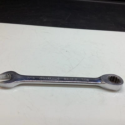 Blackhawk 7/16 Inch Ratcheting Combination Wrench 12 Point BW-1212 - Image 1 of 4