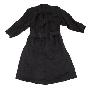 ISSEY MIYAKE MEN Nylon Wrinkled Raglan Sleeve Long Coat Size M (K-154082) - Bild 1 von 12