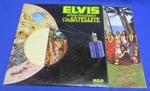 LP ELVIS PRESLEY - ALOHA FROM HAWAII ../ 2-LP SPAIN RCA / GIMMIX DIE-CUT COVER - Imagen 1 de 7