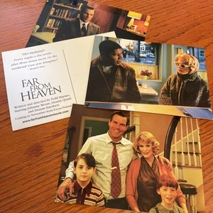 Far from heaven (2002) Promo Postkarte Lot Dennis Quaid Julianne Moore - Bild 1 von 7