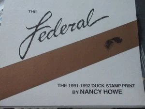 RW58 1991 - 92 Bund Ente Briefmarken Druck von NANCY HOWE - Bild 1 von 4