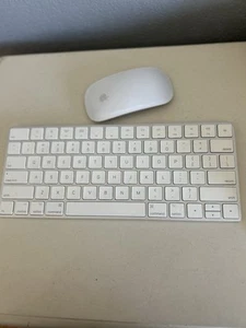 Apple Wireless Keyboard 2 A1843 with Magic Mouse 2 A1657 - Picture 1 of 7
