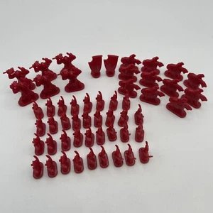 Lord Of The Rings RED ARMY Pieces for RISK, Replacement Parts 54 Pieces - Picture 1 of 7