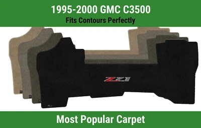 Alfombra de primera fila Lloyd Ultimat para GMC C3500 1995-2000 con logotipo todoterreno Z71 Foto 1 de 4