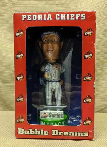 2003 Peoria Chiefs Jim Tracy Bobblehead Minor League Cubs SGA Manager Dodgers Cover