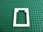 LEGO White Plate Modified 6 x 8 Trap Door Frame Horizontal 6280 6291 #30041