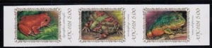 ABKHAZIA Ranas y Sapos MNH Juego Imperrado - Imagen 1 de 1