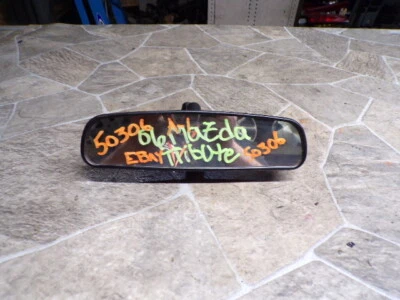 🥇 2003-2008 MAZDA 6 01-06 TRIBUTE 08-11 TRIBUTE REAR VIEW MIRROR MANUAL DIM OEM - Image 1 of 4