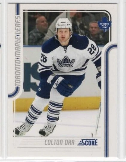 Colton Orr 11-12 Panini Score Hockey Base Glossy #434 Toronto Maple Leafs - Image 1 of 1
