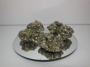 PYRIT Naturkristall Cluster / Peru / Die 5 hier gezeigten / Siehe meine Beschreibung - Bild 1 von 18