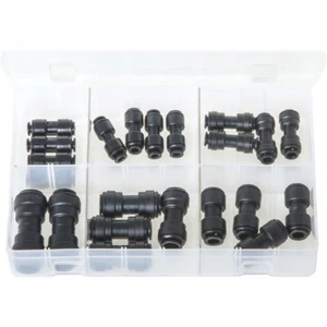 JG 'Speedfit' Push-Fit Tube Couplings - Straight. Metric. 22 Pieces. AB97N - Picture 1 of 1