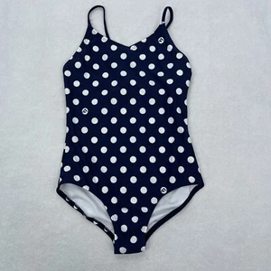 Kanu Surf Big Girls' Daisy Beach Sport 1-Piece Swimsuit Suzie Navy Blue Size 12 - Picture 1 of 9