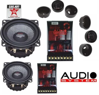 Audio System X 100 EVO 2 X--ion SERIES 10cm 2-Wege System Lautsprecher KICKBASS  - Bild 1 von 4
