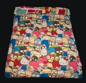 Hello Kitty & Friends Sanrio Twin Comforter Reversible Rare - Picture 1 of 6