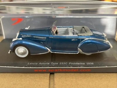 LANCIA ASTURA TIPO 233C PININFARINA 1936 MODELO COCHE 1/43 MODELOS CHISPA S2724 Foto 1 de 4