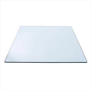 36" Square Glass Table Top 1/2" Thick 1" Beveled Edge - Picture 1 of 4