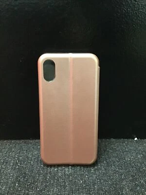 Funda tipo billetera de cuero sintético para iPhone X/XS Foto 1 de 4