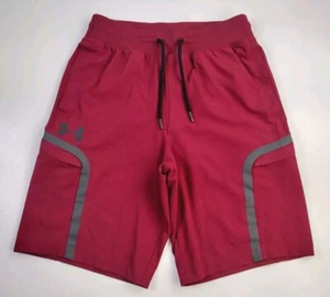 Pantalones Cortos de Carga Under Armour Para Hombre UA Sportstyle Elite Rojo Talla Pequeña 1373866 - Imagen 1 de 7