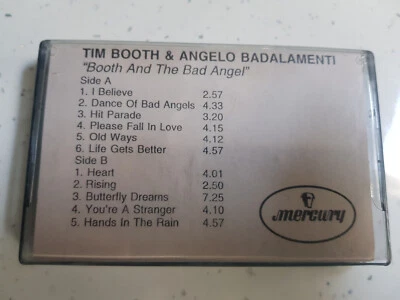 Tim Booth & Angelo Badalamenti   - 11 Track Album  Promo Cassette Tape - Image 1 of 3