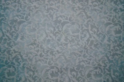 1+  Yard Vines Gray Slate Variegated  Cotton Quilting Fabric 45" X 44" - Image 1 of 2