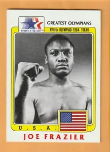Joe Frazier 1983 Topps History's Greatest Olympians #98 Laurel Bay SC - Bild 1 von 2